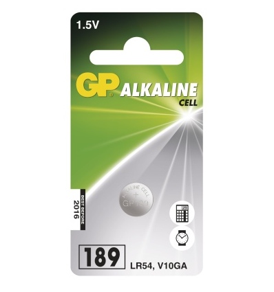 Alkalická baterie GP LR54 (189)-1ks