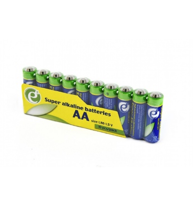 GEMBIRD super alkaline baterie AA 10ks