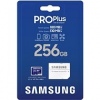 Samsung/micro SDXC/256GB/Class 10/+ Adaptér/Modrá