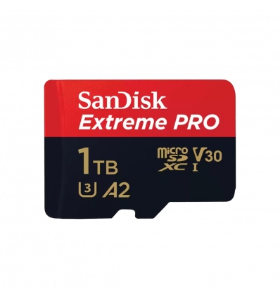 SanDisk Extreme PRO/micro SDXC/1TB/UHS-I U3 / Class 10/+ Adaptér