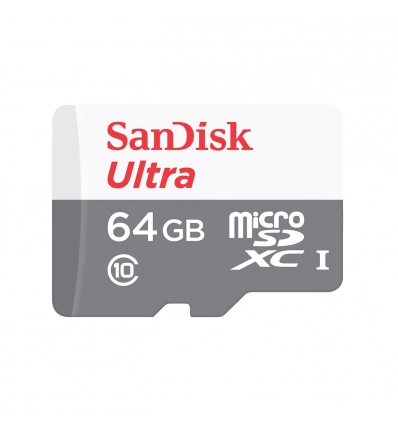 SanDisk Ultra/micro SDXC/64GB/UHS-I U1 / Class 10/+ Adaptér