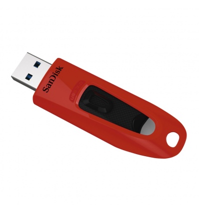 SanDisk Ultra/64GB/USB 3.0/USB-A/Červená