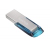 SanDisk Ultra Flair/128GB/USB 3.0/USB-A/Modrá