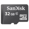 Sandisk/micro SDHC/32GB/Class 4/+ Adaptér/Černá