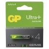 GP Alkalická baterie ULTRA PLUS AAA (LR03)- 4ks