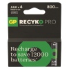 GP Nabíjecí bat. ReCyko Pro AAA (HR03) 800mAh- 4ks