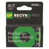 GP Nabíjecí bat. ReCyko Pro AA (HR6) 2000mAh - 4ks