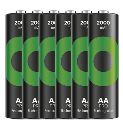 GP Nabíjecí bat. ReCyko Pro AA (HR6) 2000mAh - 6ks