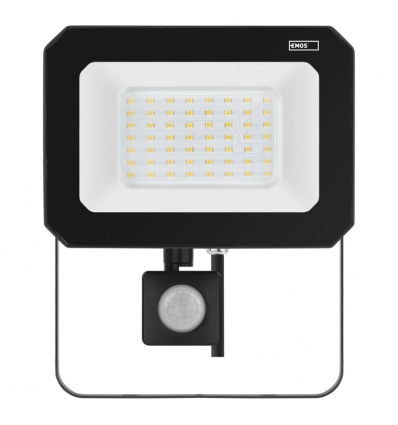 EMOS LED REFLEKTOR SIMPO 50W, 5000Lm, 4000K, PIR