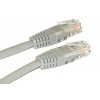 XtendLan Patch kabel Cat 5e UTP 0,3m - šedý