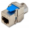 XtendLan Keystone jack RJ45, zaklapávací, CAT7,CAT8, STP, instalace bez nástrojů