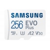 Samsung EVO Plus/micro SDXC/256GB/UHS-I U3 / Class 10/+ Adaptér/Bílá