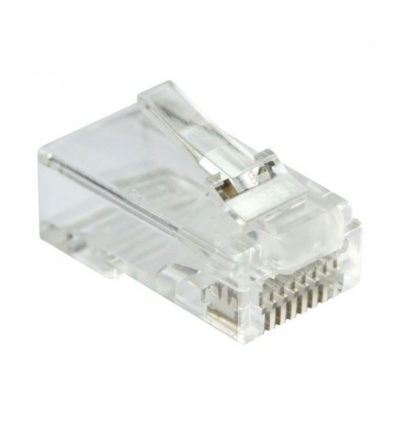 XtendLan Konektor RJ45 CAT5 UTP, EZ type, drát,balení 100ks