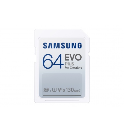 Samsung EVO Plus/SDXC/64GB/UHS-I U1 / Class 10