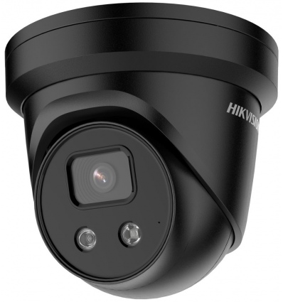 Hikvision DS-2CD2386G2-IU(2.8mm)(C)(BLACK) - 8MPix IP Turret AcuSense kamera IR 30m, mikrofon, černá