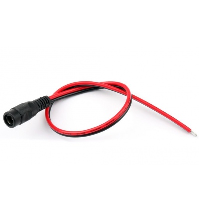 XtendLan Napájecí kabel/pigtail s jedním konektorem (jack 2,1mm samice) ke zdroji, 30cm