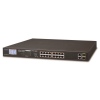 Planet FGSW-1822VHP PoE switch, 16x100,2x1000-TP/SFP, LCD, VLAN, IEEE 802.3at300W