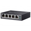 TP-Link DS105GP, Omada switch, 4x Gigabit PoE+, 1x GLAN, 65W PoE budget