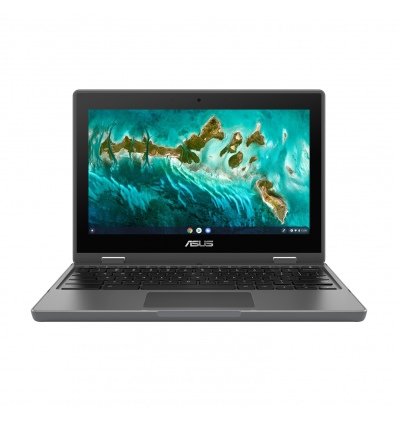 ASUS Chromebook CR11 Flip/CR1100FKA/N4500/11,6"/1366x768/T/4GB/64GB eMMC/UHD/Chrome/Gray/2R