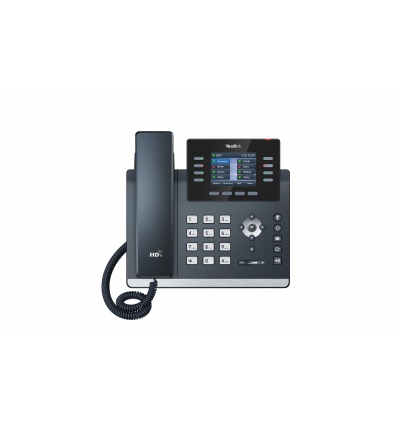 Yealink SIP-T44U SIP telefon, PoE, 2,8" 320x240 LCD, 21 prog.tl.,2xUSB