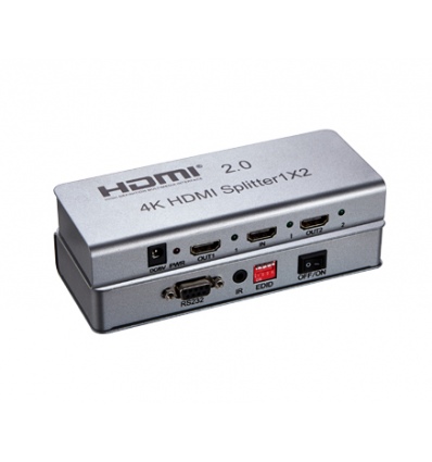 HDMI 2.0 splitter 1-2 porty, 4K x 2K/60Hz, FULL HD