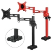 ARCTIC Z1 red - single monitor arm with USB Hub in