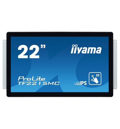 22" iiyama TF2215MC-B2: IPS, FullHD, capacitive, 10P, 350cd/m2, VGA, DP, HDMi, černý