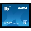 15" iiyama TF1534MC-B7X: TN, XGA, capacitive, 10P, 370cd/m2, VGA, DP, HDMI, IP65, černý