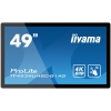 49" iiyama TF4939UHSC-B1AG: IPS, 4K, capacitive, 15P, 500cd/m2, VGA, HDMI, DP, 24/7, IP54, černý