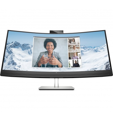 HP E34m G4 WQHD Curved USB-C Conferencing Monitor