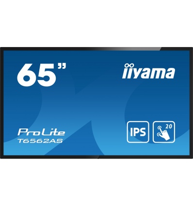 65" iiyama T6562AS-B1: IPS, 4K UHD,Android,24/7