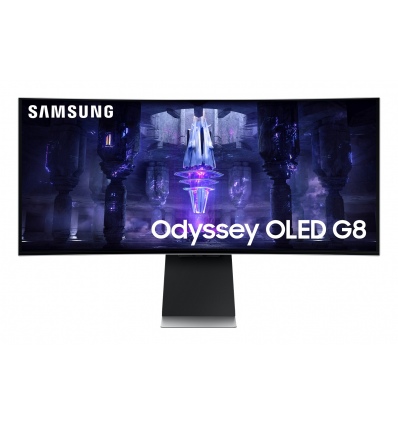 Samsung Odyssey/G85SB/34"/OLED/3440x1440/175Hz/0,1ms/Silver/2R