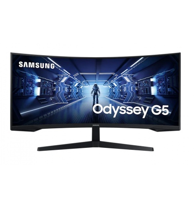 Samsung Odyssey/G55T/34"/VA/3440x1440/165Hz/1ms/Black/2R