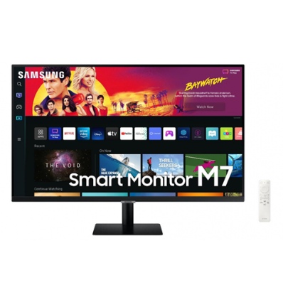 Samsung Smart Monitor/M7/32"/VA/4K UHD/60Hz/4ms/Black/2R