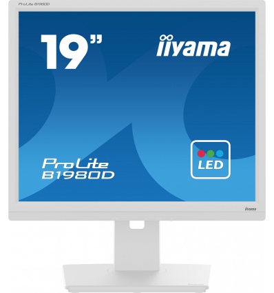 iiyama ProLite/B1980D-W5/19"/TN/1280x1024/60Hz/5ms/White/3R