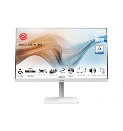 MSI Modern/MD272XPW/27"/IPS/FHD/100Hz/1ms/White/3R