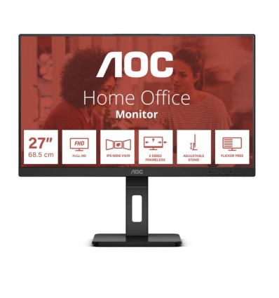 AOC/27E3QAF/27"/IPS/FHD/75Hz/4ms/Black/3R