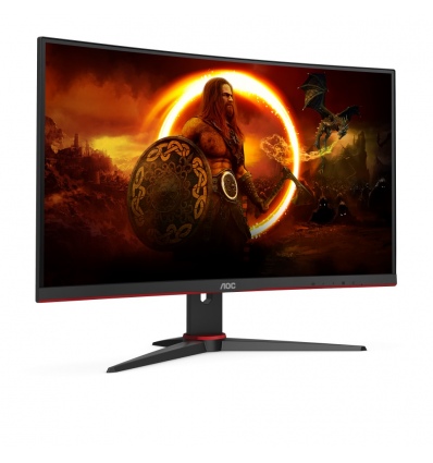 AOC Gaming/C27G2E/27"/VA/FHD/165Hz/1ms/Blck-Red/3R