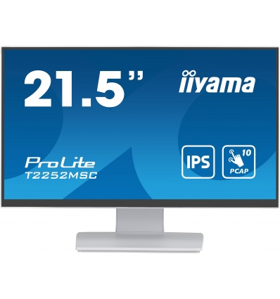 22" LCD iiyamaT2252MSC-W2: IPS,FHD,10P,DP,HDMI