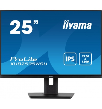 iiyama ProLite/XUB2595WSU-B5/25"/IPS/FHD/75Hz/4ms/Black/3R