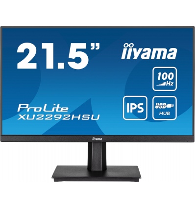 iiyama ProLite/XU2292HSU-B6/21,5"/IPS/FHD/100Hz/0,4ms/Black/3R