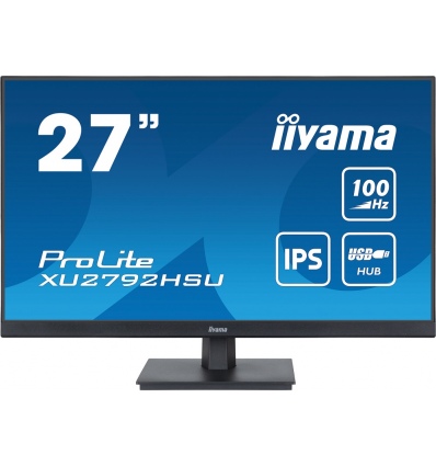 iiyama ProLite/XU2792HSU-B6/27"/IPS/FHD/100Hz/0,4ms/Black/3R