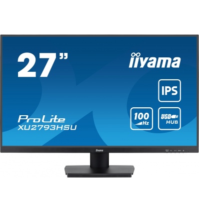 iiyama ProLite/XU2793HSU-B6/27"/IPS/FHD/100Hz/1ms/Black/3R