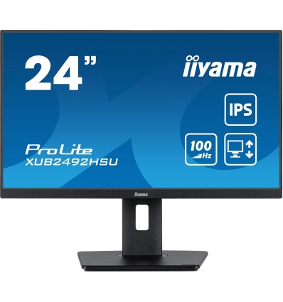 iiyama ProLite/XUB2492HSU-B6/23,8"/IPS/FHD/100Hz/0,4ms/Black/3R