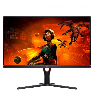 AOC Gaming/U32G3X/31,5"/IPS/4K UHD/144Hz/1ms/Blck-Red/3R