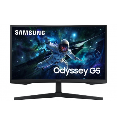 Samsung Odyssey/G55C/27"/VA/QHD/165Hz/1ms/Black/2R