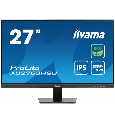 iiyama ProLite/XU2763HSU-B1/27"/IPS/FHD/100Hz/3ms/Black/3R