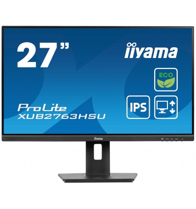 iiyama ProLite/XUB2763HSU-B1/27"/IPS/FHD/100Hz/3ms/Black/3R