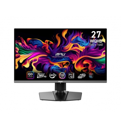 MSI MPG/271QRX/26,5"/QD-OLED/QHD/360Hz/0,03ms/Black/2R