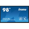 98" iiyama TE9812MIS-B3AG:IPS,4K,40P,USB-C